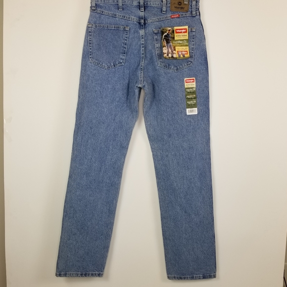 Wrangler Other - Wrangler Regular U Shape Blue Jeans 34 X 34
